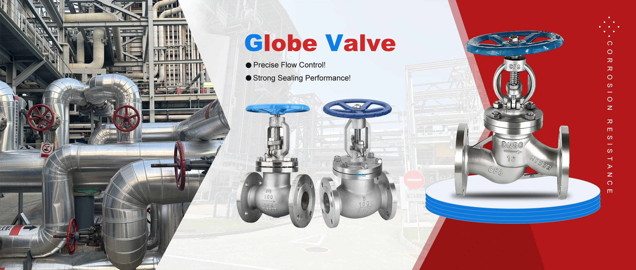 Factory Direct Globe Valve i Huadu