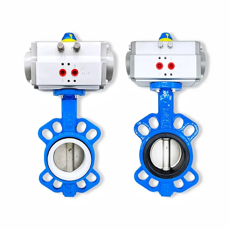 Uamea uamea Pneumatic Butterfly Valve